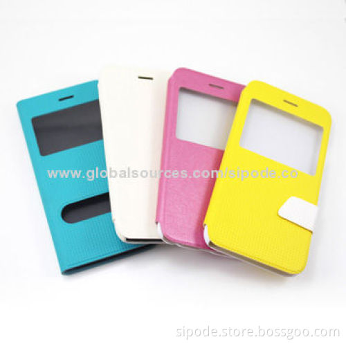 New design leather case for iPhone 6
